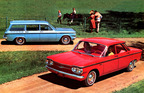 Chevrolet Corvair (1961) - zeitgenössische Prospektabbildung von 1961