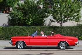 Chevrolet Corvair Convertible (1962) - mit Sechszylinder-Boxermotor im Heck - Albisgütli Classic Cars & Bikes August 2022