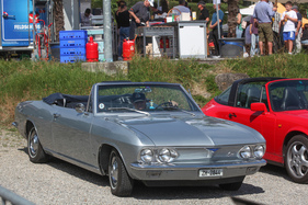 Chevrolet Corvair Corsa Convertible (1966) - elegantes Cabriolet - Albisgütli Classic Cars & Bikes August 2022