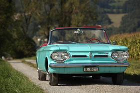 Chevrolet Corvair Monza Convertible (1962) - dünne Fensterpfosten, maximale Rundumsicht
