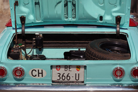 Chevrolet Corvair Monza Convertible (1962) - hinten öffnet sich nicht der Koffer-, sondern der Motorraum