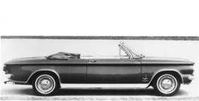 Chevrolet Corvair Monza Spyder Convertible (1964) - seitliche Ansicht