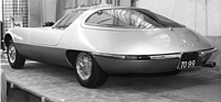 Chevrolet Corvair Testudo (1963) - eleganten Heckgestaltung des Bertone-Einzelstücks