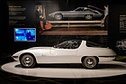 Chevrolet Corvair Testudo an der Giorgetto Giugiaro Ausstellung