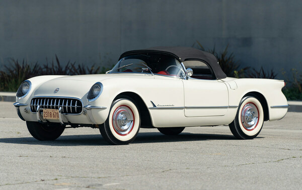 Chevrolet Corvette (1953) will be auctioned as lot 026 at the Gooding "Geared Online May" auction from May 3 to 7, 2021