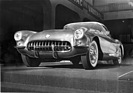 Chevrolet Corvette (1956) - in seiner neuesten Ausführung mit V8-Motor - Genfer Autosalon 1956