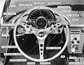 Chevrolet Corvette (1957) - das Instrumentenbrett des amerikanischen Sportwagens