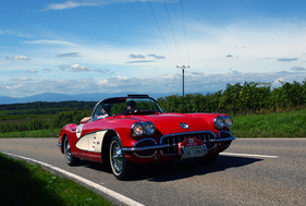 Chevrolet Corvette (1959) - am RAID Suisse-Paris (Brüssel) 2014