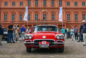 Chevrolet Corvette (1959) an der RAID Suisse-Paris 2016
