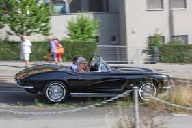 Chevrolet Corvette (1961) - bei der Abreise - Albisgütli Classic Cars & Bikes August 2022
