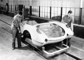 Chevrolet Corvette (1962) - Zusammenpassen der Karosserieteile