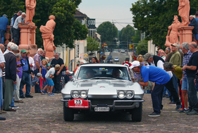 Chevrolet Corvette (1963) an der RAID Suisse-Paris 2016
