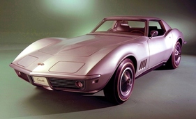 Chevrolet Corvette (1968) – das Serienmodell als gemässigte Version des Mako Shark II