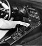 Chevrolet Corvette (1968) - mit lichttragenden Kabeln für die Überprüfung der Leuchten - Genfer Autosalon 1968
