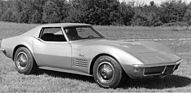 Chevrolet Corvette (1972) - der letzte Jahrgang mit Chromstossstangen vorne