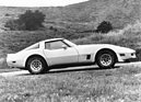 Chevrolet Corvette (1980) - Silhouette des 80-er-Modelles