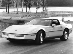 Chevrolet Corvette (1986) - deutlich geglättete Linien beim C3-Nachfolger C4