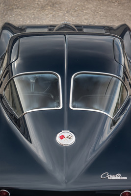 Chevrolet Corvette 327 (1962) - diese Fensterform gab es nur im ersten Baujahr