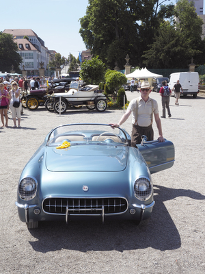 Chevrolet Corvette C1 (1954) - Gewinner des Children's Choice Award an der Retro Classics meets Barock Veranstaltung 2014