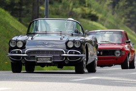 Chevrolet Corvette C1 (1959) - Teilnehmer bei der Lenzerheide Motor Classics 2013