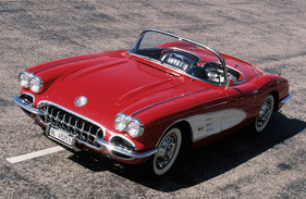 Chevrolet Corvette C1 (1959) - Zweifarben-Lackierungen waren beliebt