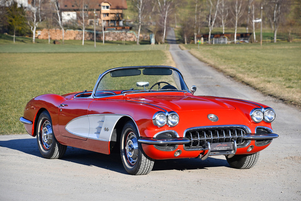 Chevrolet Corvette C1 (1959) - als Lot 140 angeboten an der Versteigerung der Oldtimer Galerie in Toffen am 26. März 2022