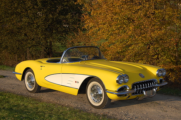 Chevrolet Corvette C1 (1959) - angeboten als Lot 81 an der Versteigerung der Oldtimer Galerie Toffen vom 1. Dezember 2012