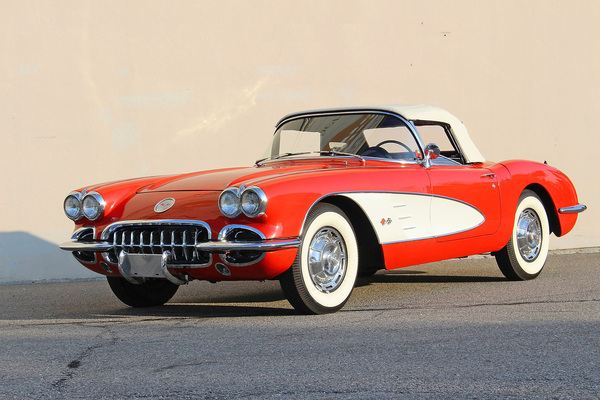 Image: Chevrolet Corvette C1 (1960) - offered as lot 27 at the auction of the Oldtimer Gallery at the Swiss Classic World Lucerne on May 28, 2022