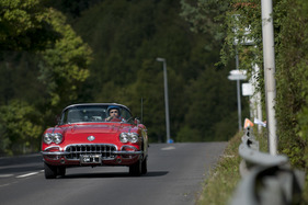 Chevrolet Corvette C1 (1960) - am Start beim GP Suisse 2012 in der Kategorie Sport- und Tourenwagen 1946 - 1962