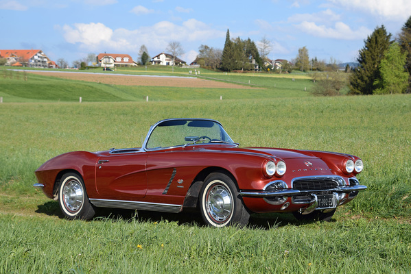 Chevrolet Corvette C1 Fuel Injection (1962) - as lot 34 at the auction of the classic car gallery in the Dolder Grand Hotel on June 17, 2017