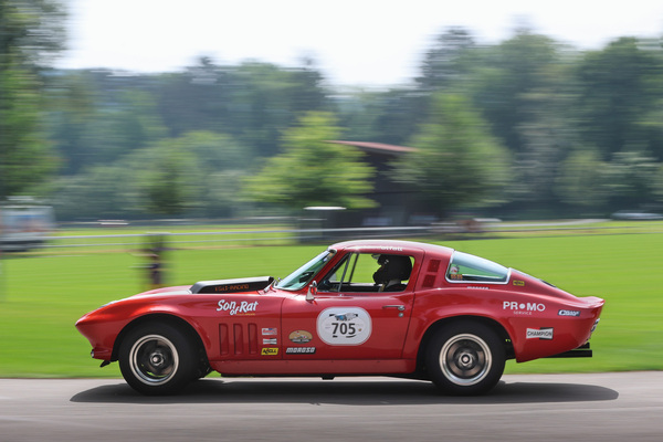 Chevrolet Corvette C2 Egli Racing (1965) - Startfeld 7 "Historische Rennwagen" - Oldtimer GP Brugger Schachen 2024