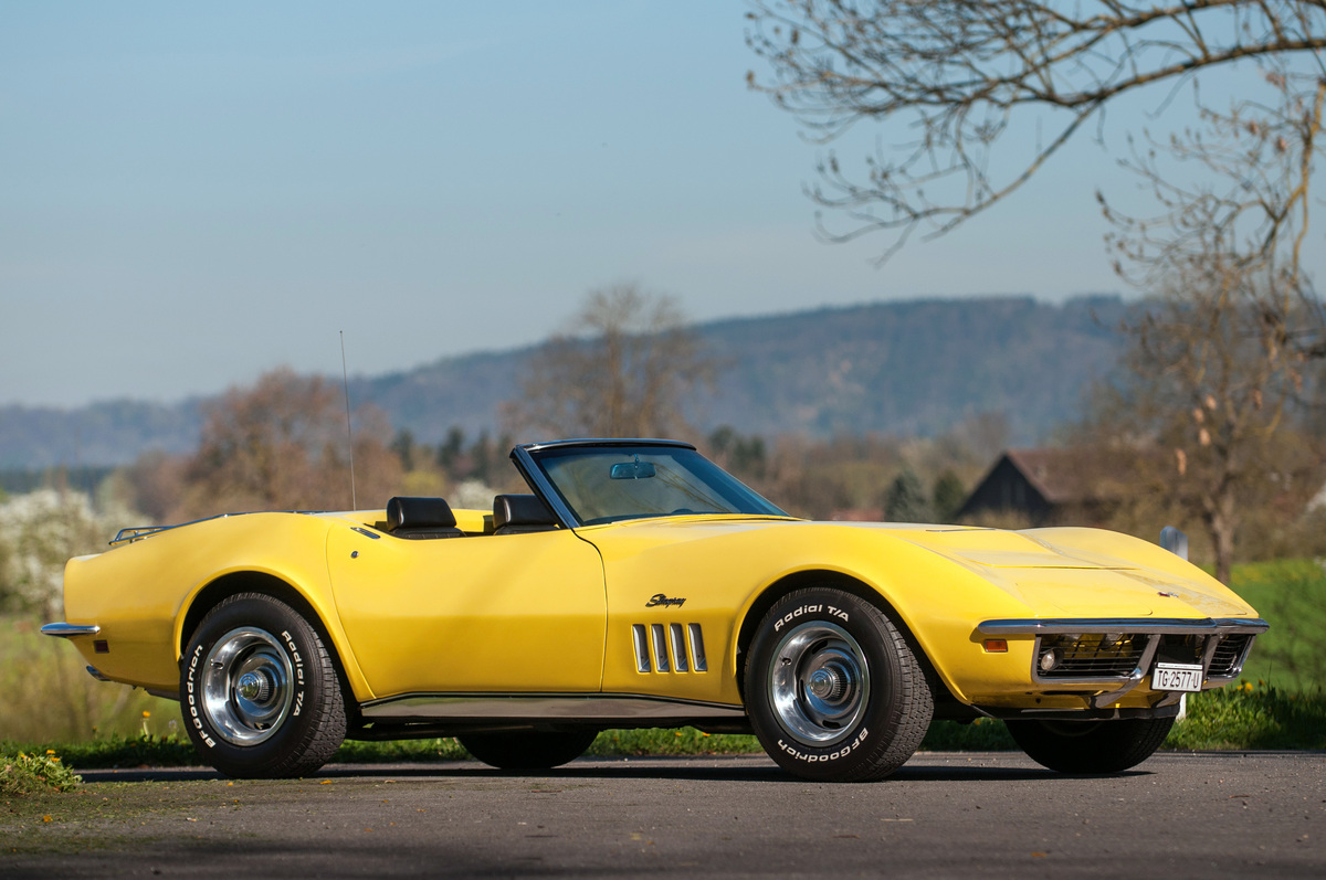 Chevrolet Corvette C3 (1969) - 4,625 m lang und 1,76 m breit war die Corvette C3 in ihren ersten Jahren