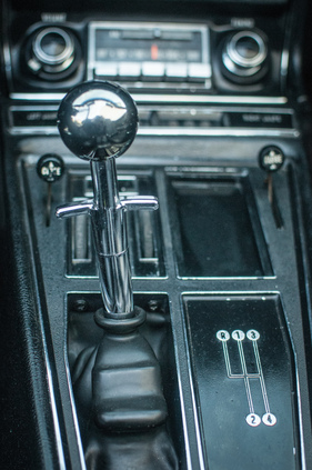 Chevrolet Corvette C3 (1969) - auch bezüglich des Schaltschemas gibt es keine Zweifel