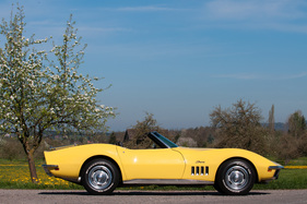 Chevrolet Corvette C3 (1969) - das Längenwachstum fand gegenüber der Vorgängerin hauptsächlich im Bugbereich statt