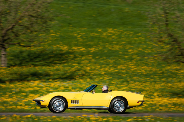 Chevrolet Corvette C3 (1969) - die "Coke Bottle"-Form ist hier schön zu erkennen
