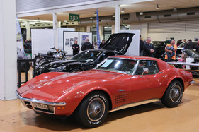 Chevrolet Corvette C3 Stingray (1970) - komplett original und selten, angeboten für CHF 129'995 - Oldtimermesse St. Gallen 2018
