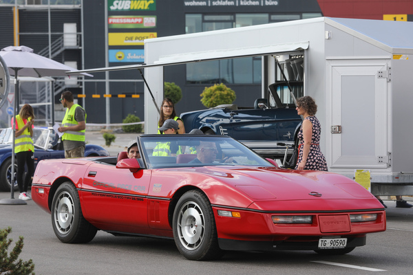 Chevrolet Corvette C4 (1988) - mit Klappscheinwerfern - Fantastic Plastic Rickenbach 2023