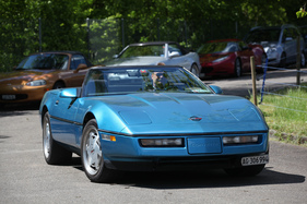 Chevrolet Corvette C4 am Kunststoffauto-Treffen Fantastic Plastic 2014 (1992)