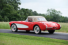 Chevrolet Corvette Convertible (1957) - angeboten an der RM Versteigerung der Charlie Thomas Collection vom 20. Oktober 2012