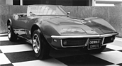 Chevrolet Corvette Convertible (1967) - Klappscheinwerfer erlaubten eine tiefe Front