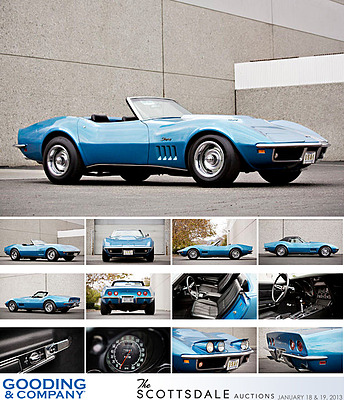 Chevrolet Corvette L88 Convertible (1969) - wurde von Gooding in Scottsdale für USD 730'000 versteigert