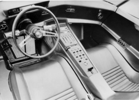 Chevrolet Corvette Mako Shark II (1965) - Interieur der Studie
