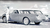 Chevrolet Corvette Nomad (1954) - dreitüriger Kunststoff-Kombi als Showcar auf Corvette-Basis