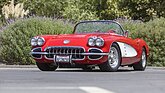 Image: Chevrolet Corvette Restomod (1958) - as 132 at the Broad Arrow "The Las Vegas Auction" 2025