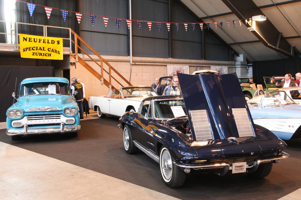 Chevrolet Corvette Split Window von 1963 bei Neufeld - Swiss Classic World Luzern 2019