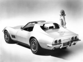 Chevrolet Corvette Sport Coupé (1968) - die Form orientierte sich am Mako Shark II Konzeptfahrzeug