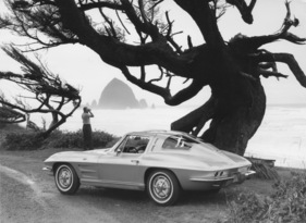 Chevrolet Corvette Sting Ray (1963) - 63er Sport-Coupé in wild-romantischer Umgebung