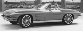 Chevrolet Corvette Sting Ray (1963) - elegante Cabriolet-Version des Stachelrochens