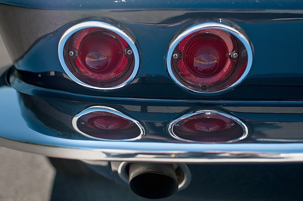 Chevrolet Corvette Sting Ray (1964) - Rücklichter des Stachelrochens