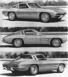 Chevrolet Corvette Sting Ray (1964) – das Sport-Coupé aus verschiedenen Perspektiven